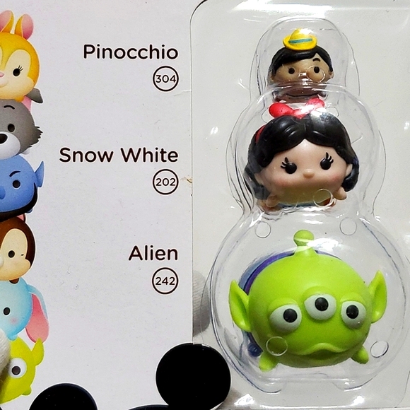 Disney Tsum Tsum Series 3  Pinocchio, Snow White, Alien Collectable Figu… - Picture 5 of 9